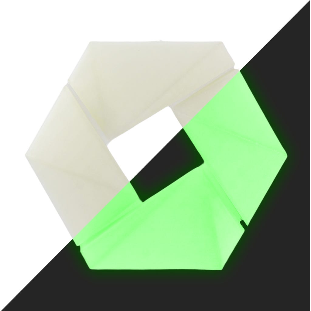 3DJake - ecoPLA Glow In The Dark Bio Based PLA 1.75mm - 1kg