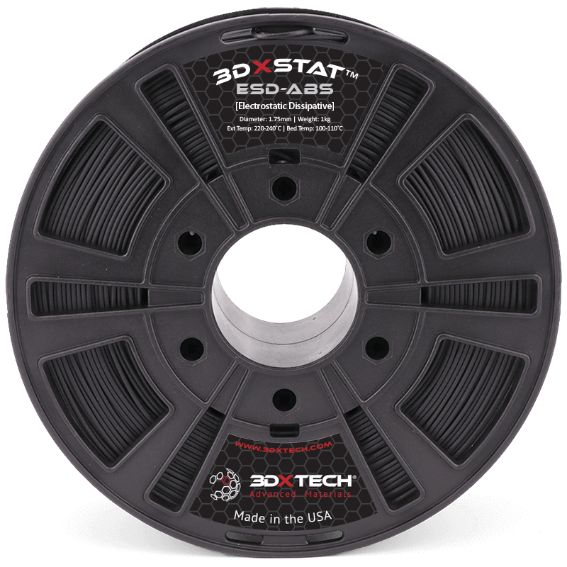 3DXTech - 3DXSTAT ESD Black ABS - 0.75kg