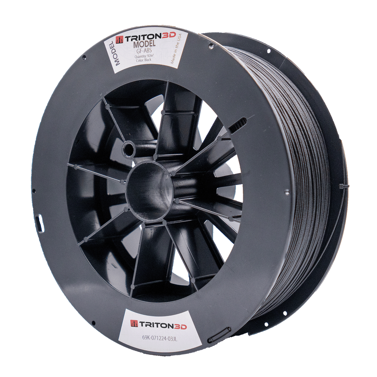 3DXTech - TRITON White Glass Fiber ABS+ 1.75mm - 2kg