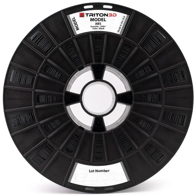 3DXTech - TRITON Black ABS - 16.08kg