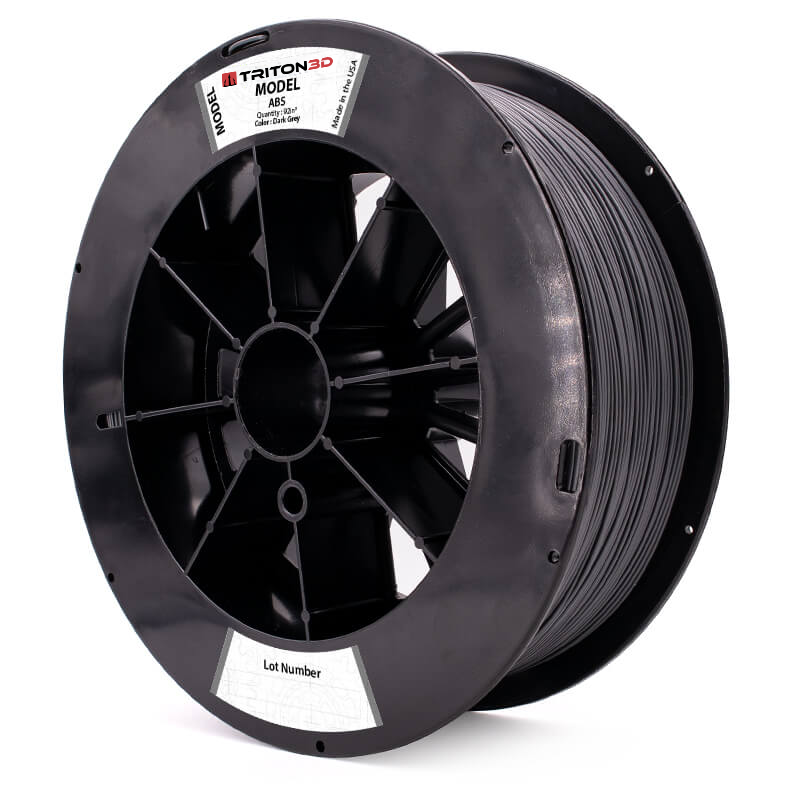 3DXTech - TRITON Dark Grey ABS 1.75mm - 5.12kg