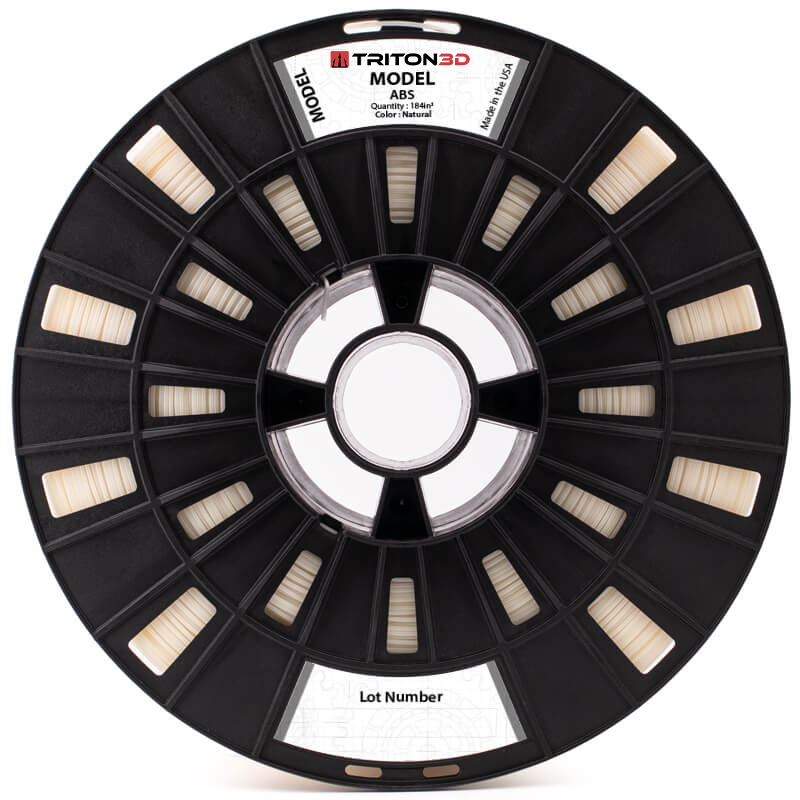 3DXTech - TRITON Natural ABS 1.75mm - 5.12kg