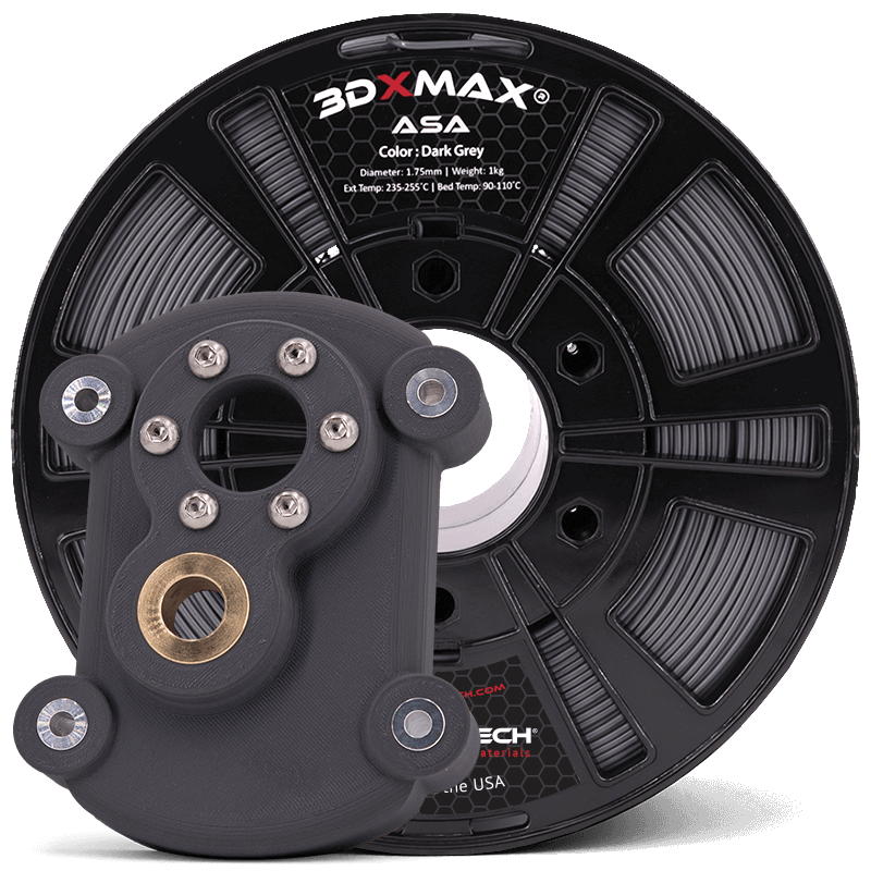 3DXTech - 3DXMAX Dark Grey ASA - 4kg