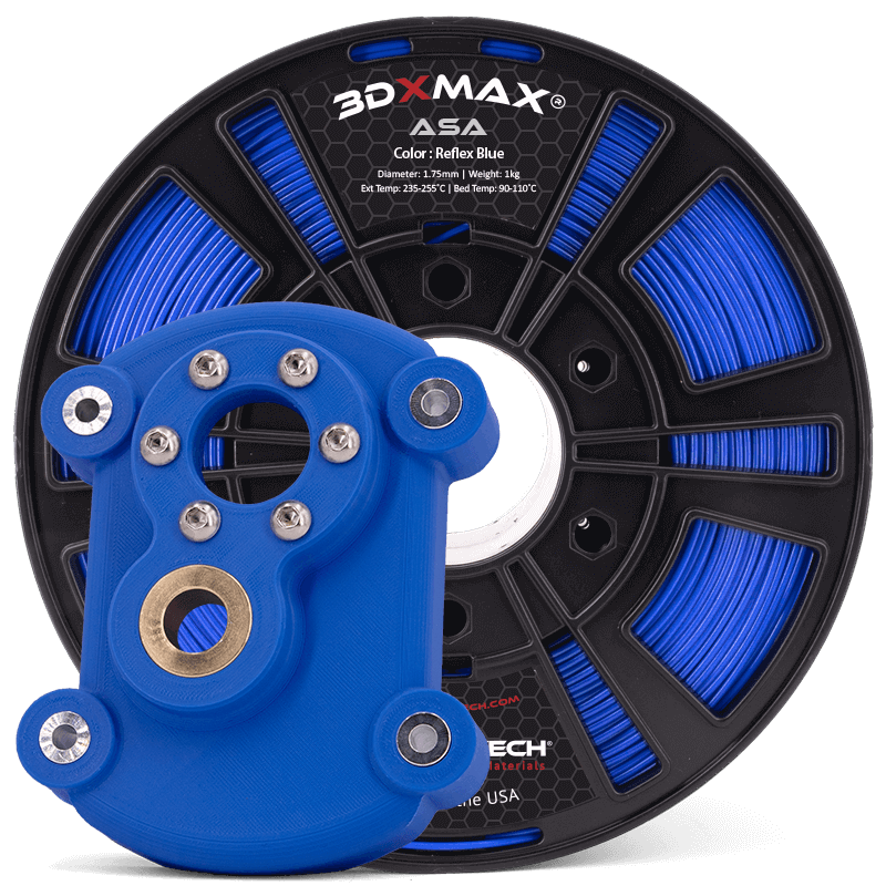 3DXTech - 3DXMAX Reflex Blue ASA 1.75mm - 1kg