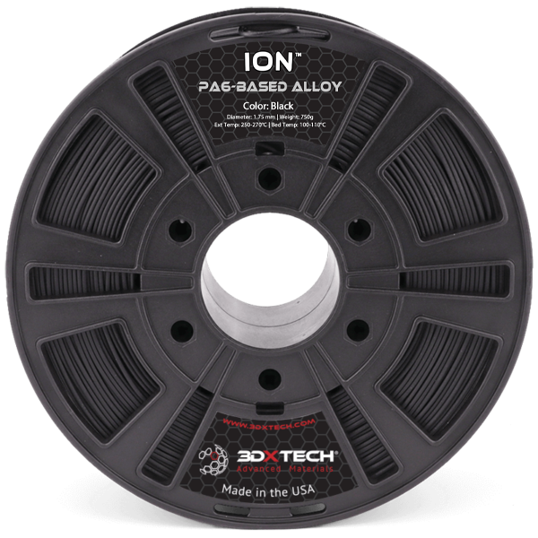 3DXTech - ION Black PA6 1.75mm - 0.75kg