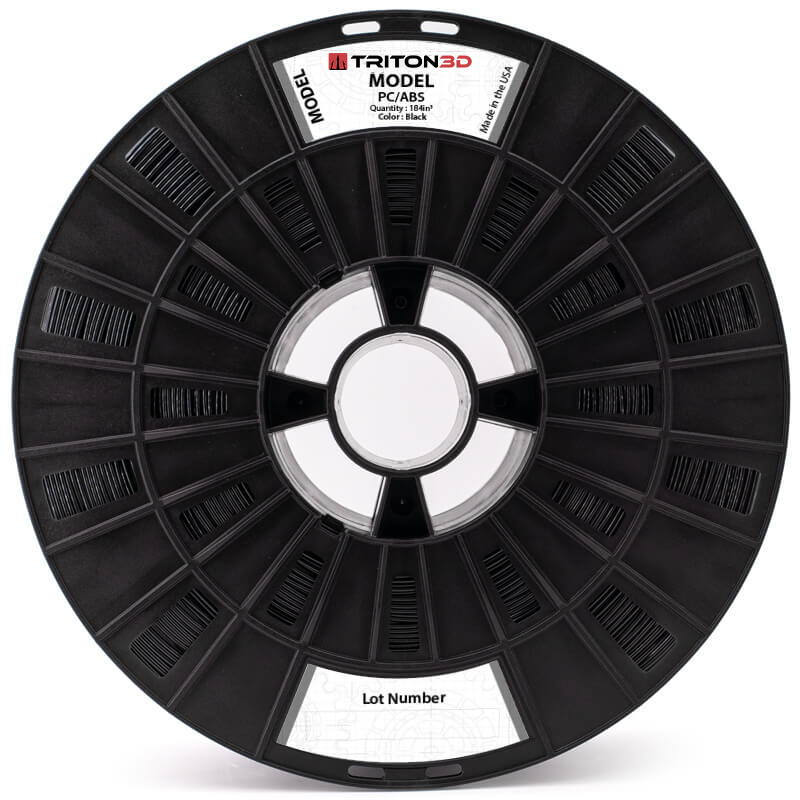 3DXTech - TRITON Black PC-ABS 1.75mm - 5.12kg