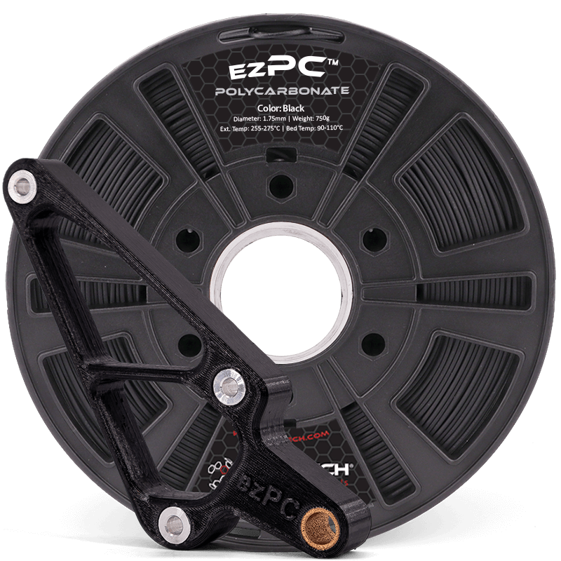 3DXTech - ezPC Black PC 1.75mm - 0.75kg