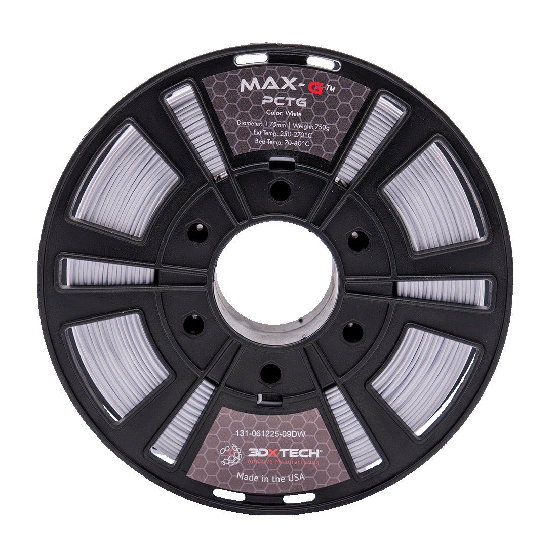 3DXTech - MAX-G White PCTG 1.75mm - 2kg