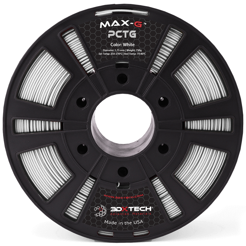 3DXTech - MAX-G White PCTG - 0.75kg