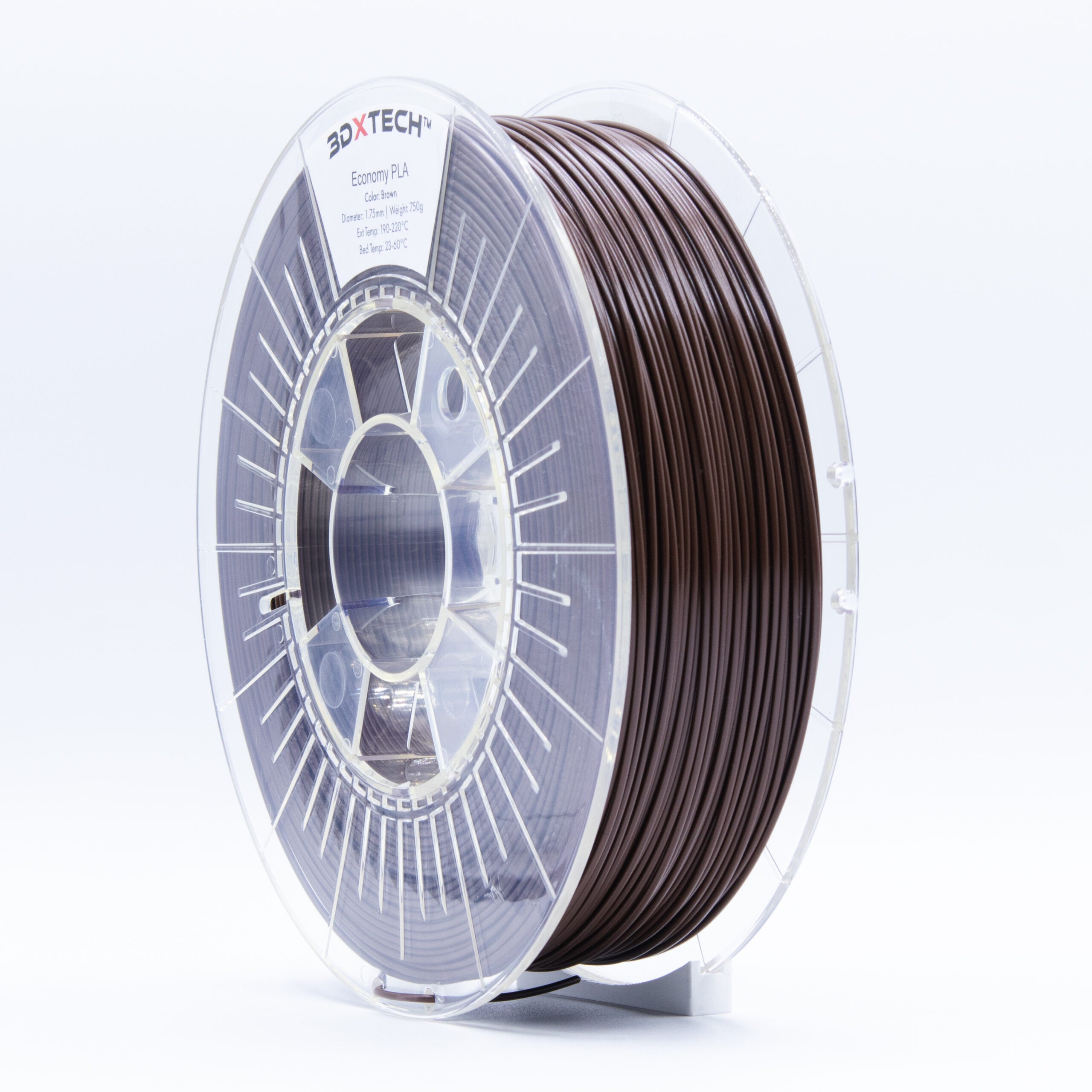 3DXTech - Economy Brown Bio Based PLA - 0.75kg