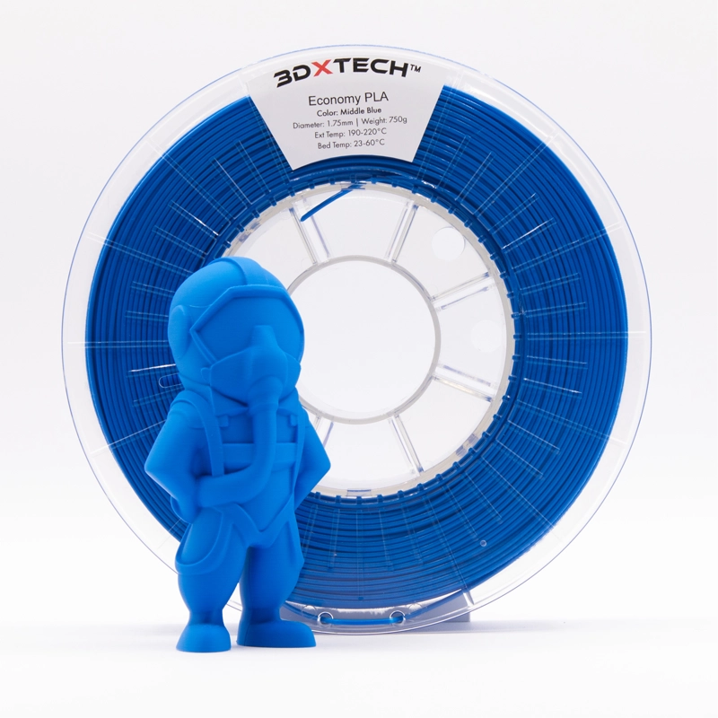3DXTech - Economy Middle-Blue Bio Based PLA - 0.75kg