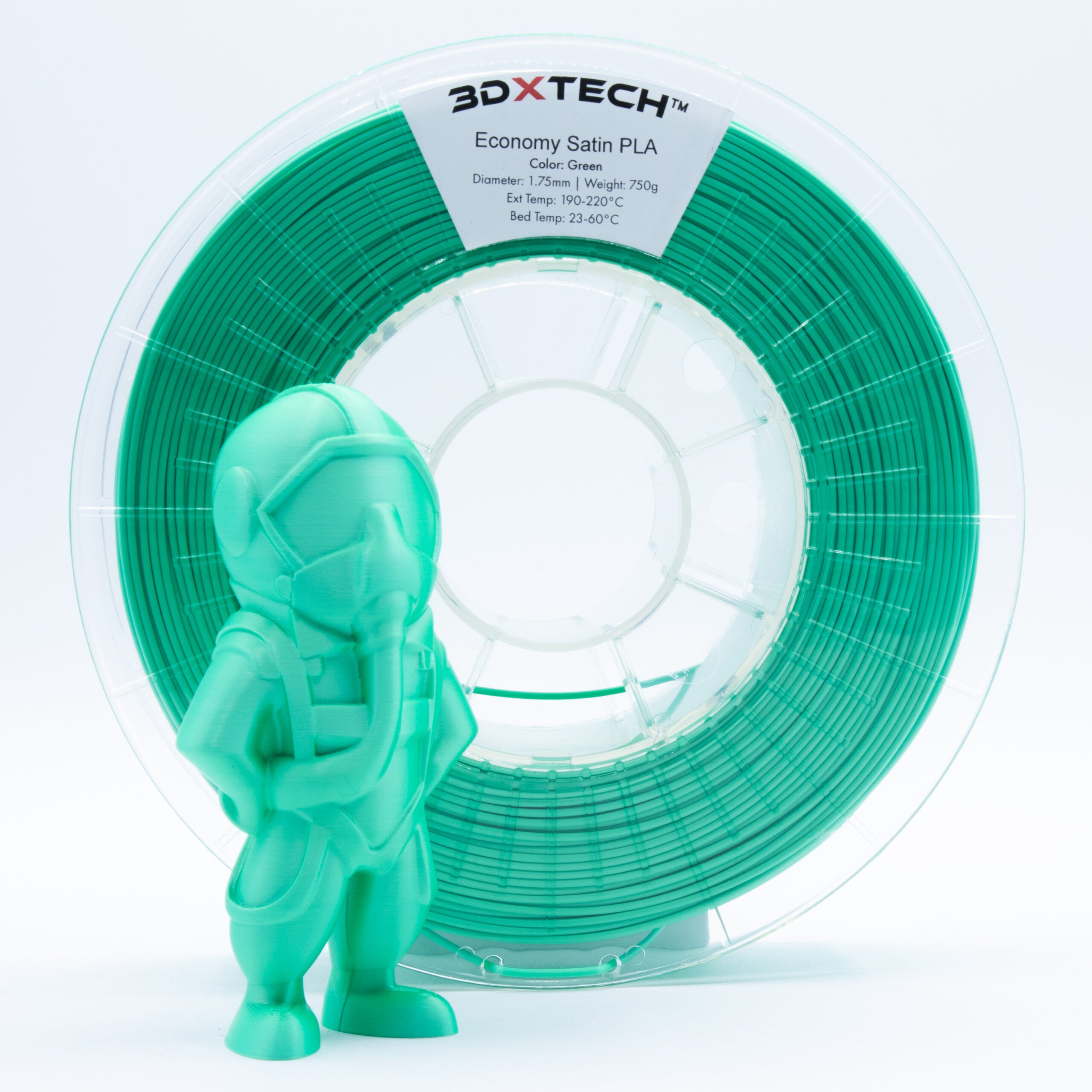 3DXTech - White Satin PLA - 0.75kg