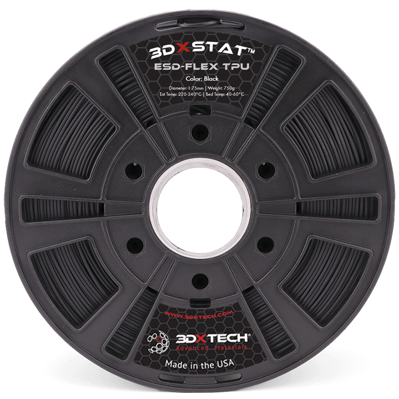 3DXTech - 3DXSTAT ESD Black TPU - 0.75kg