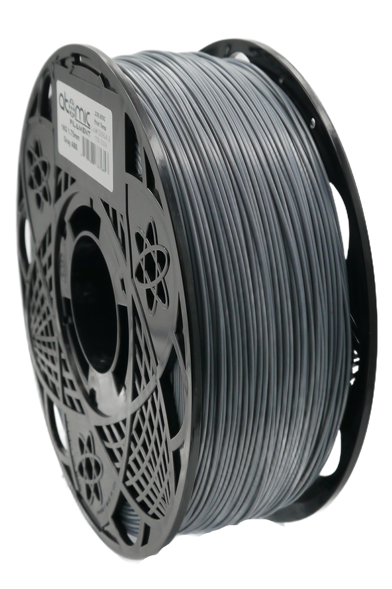 Atomic Filament - Gray Ams Compatible ABS 1.75mm - 3.5kg