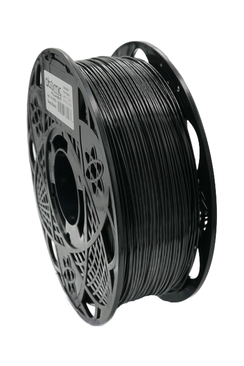 Atomic Filament - Pro Deep Black Opaque PETG+ 1.75mm - 3.5kg