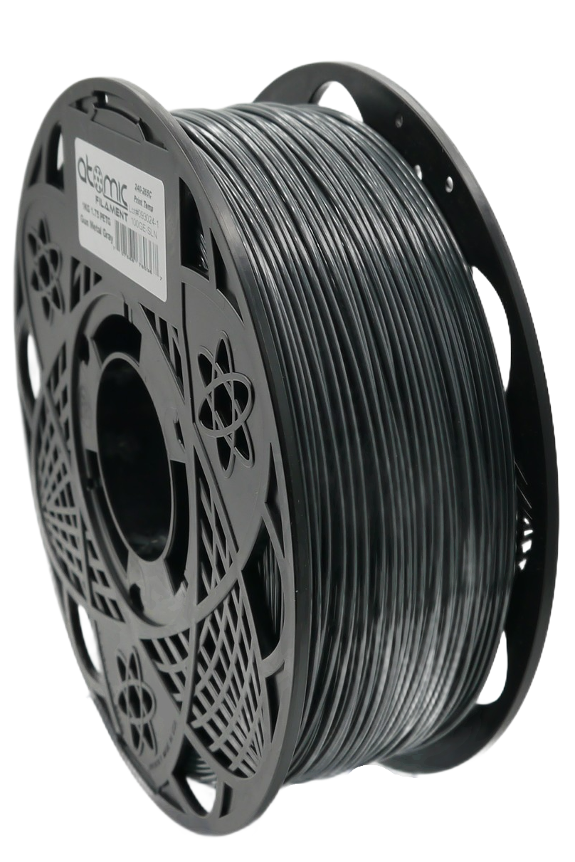 Atomic Filament - Pro Gun Metal Gray Opaque Fill PETG+ - 3.5kg