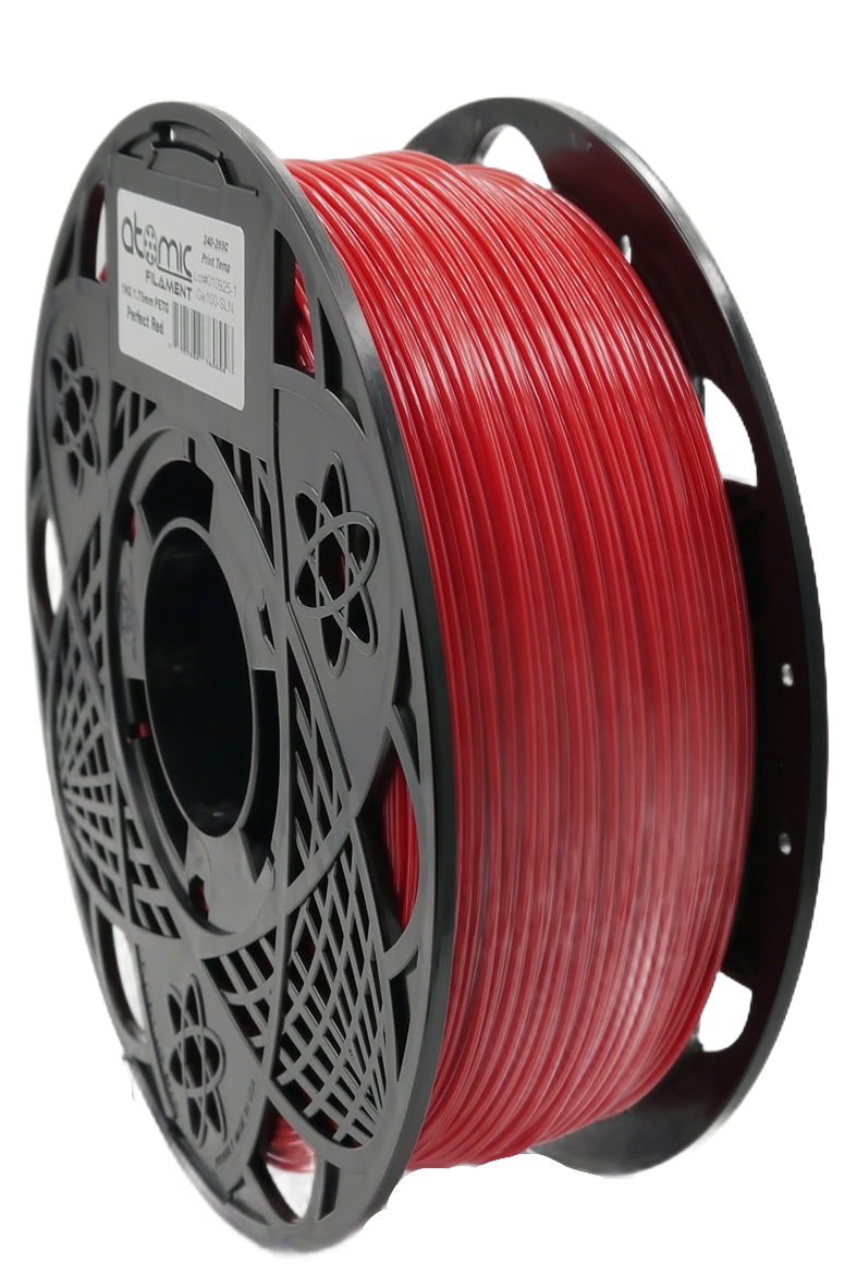Atomic Filament - Pro Perfect Red Opaque PETG+ - 3.5kg