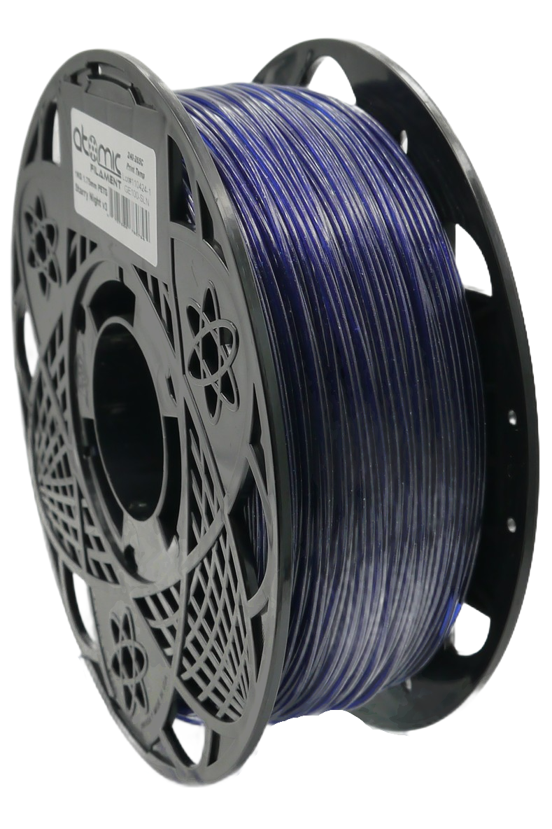 Atomic Filament - Pro Starry Night Translucent V3 Transparent PETG+ - 1kg