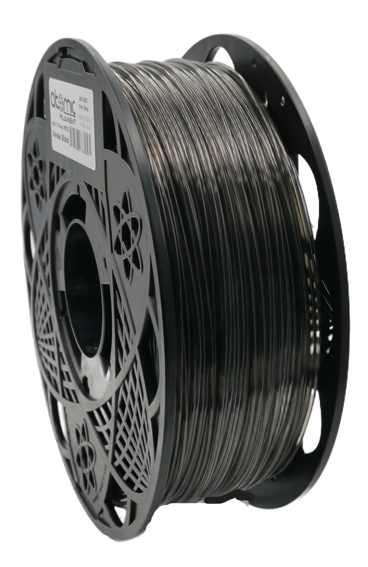 Atomic Filament - Pro Translucent Smoke Black Transparent PETG+ - 1kg