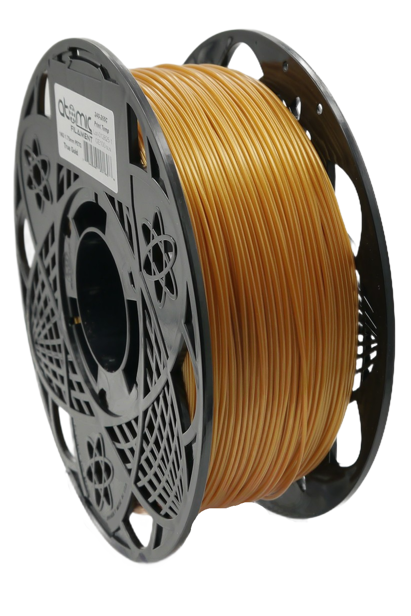 Atomic Filament - Pro True Gold V2 PETG+ 1.75mm - 1kg