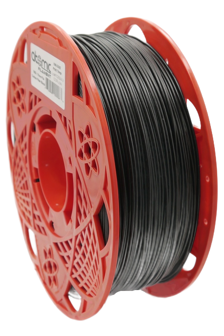 Atomic Filament - Extreme Black Ams Compatible Carbon Fiber PLA 1.75mm - 1kg