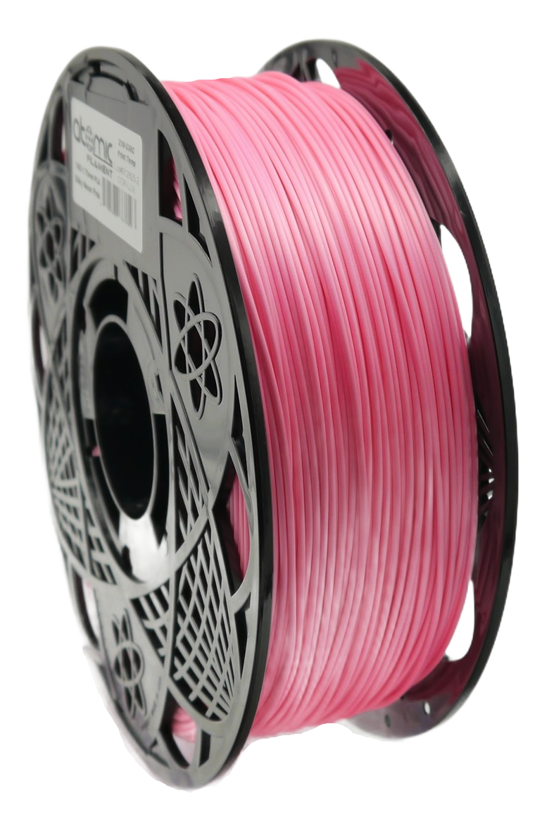 Atomic Filament - Extreme Bright Pink Uv Reactive Fluorescent Silk PLA - 1kg