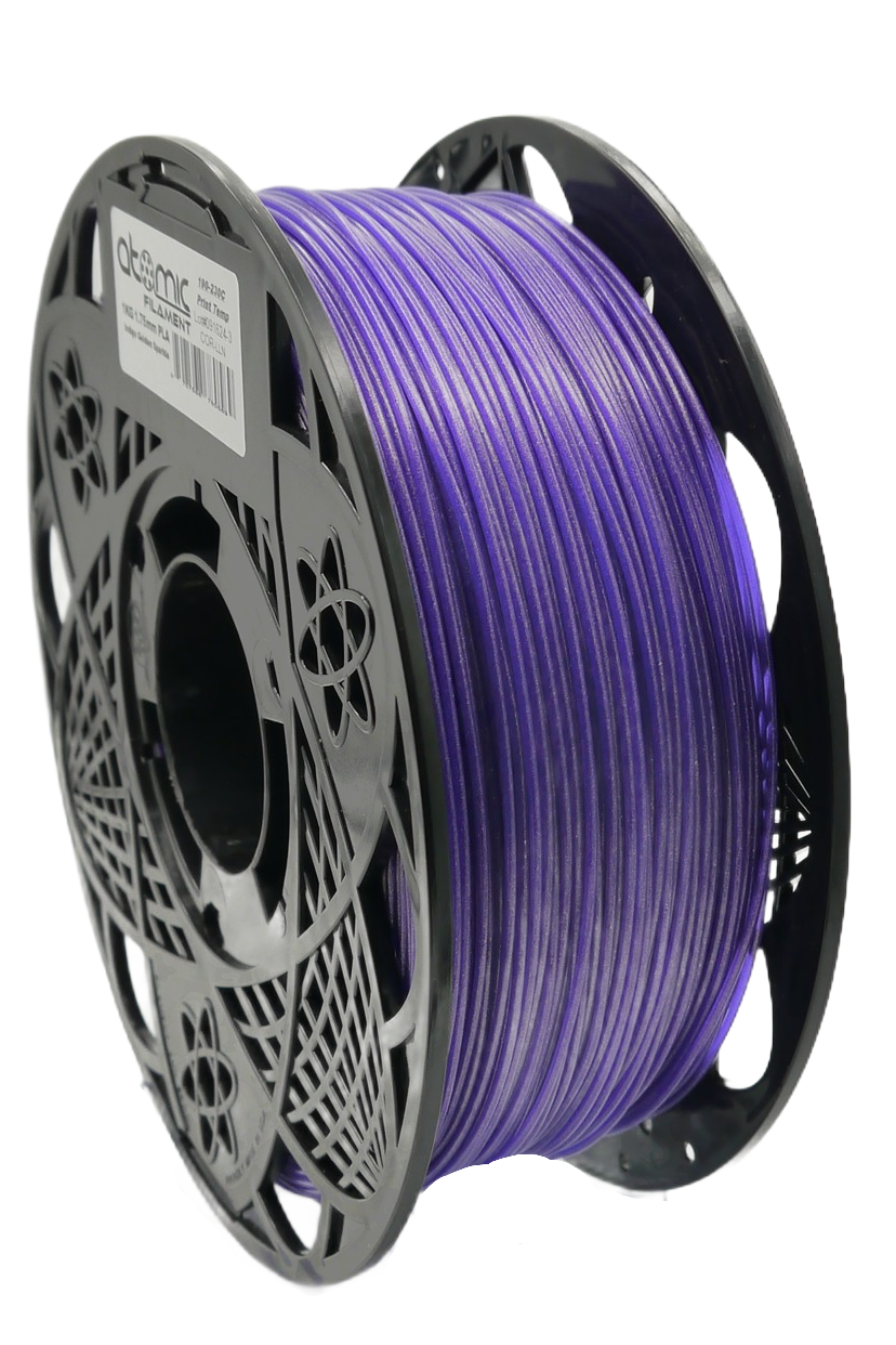 Atomic Filament - Indigo Golden V3 Translucent Glitter Transparent PLA - 1kg