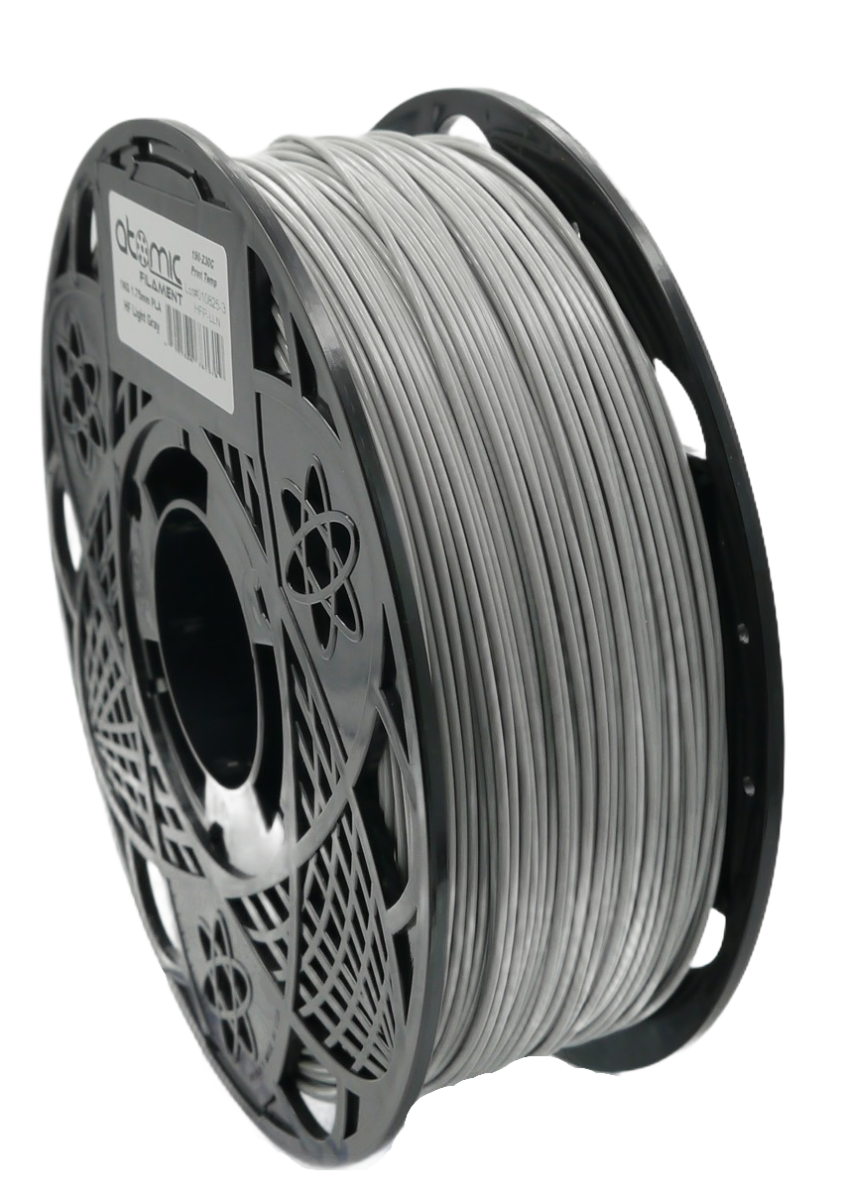 Atomic Filament - Pro Light Gray High Flow Ams Compatible PLA 1.75mm - 1kg