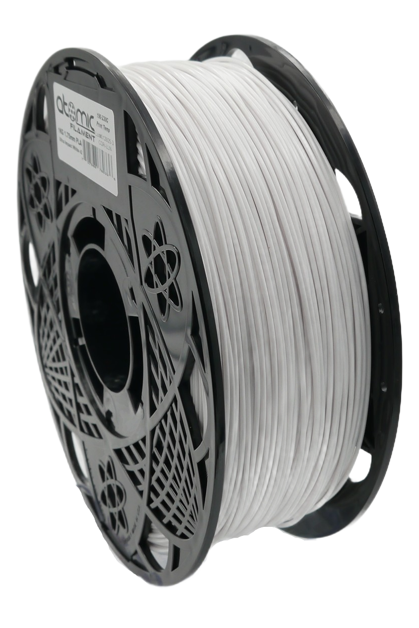 Atomic Filament - Ultra Impact Modified White V2 PLA - 1kg