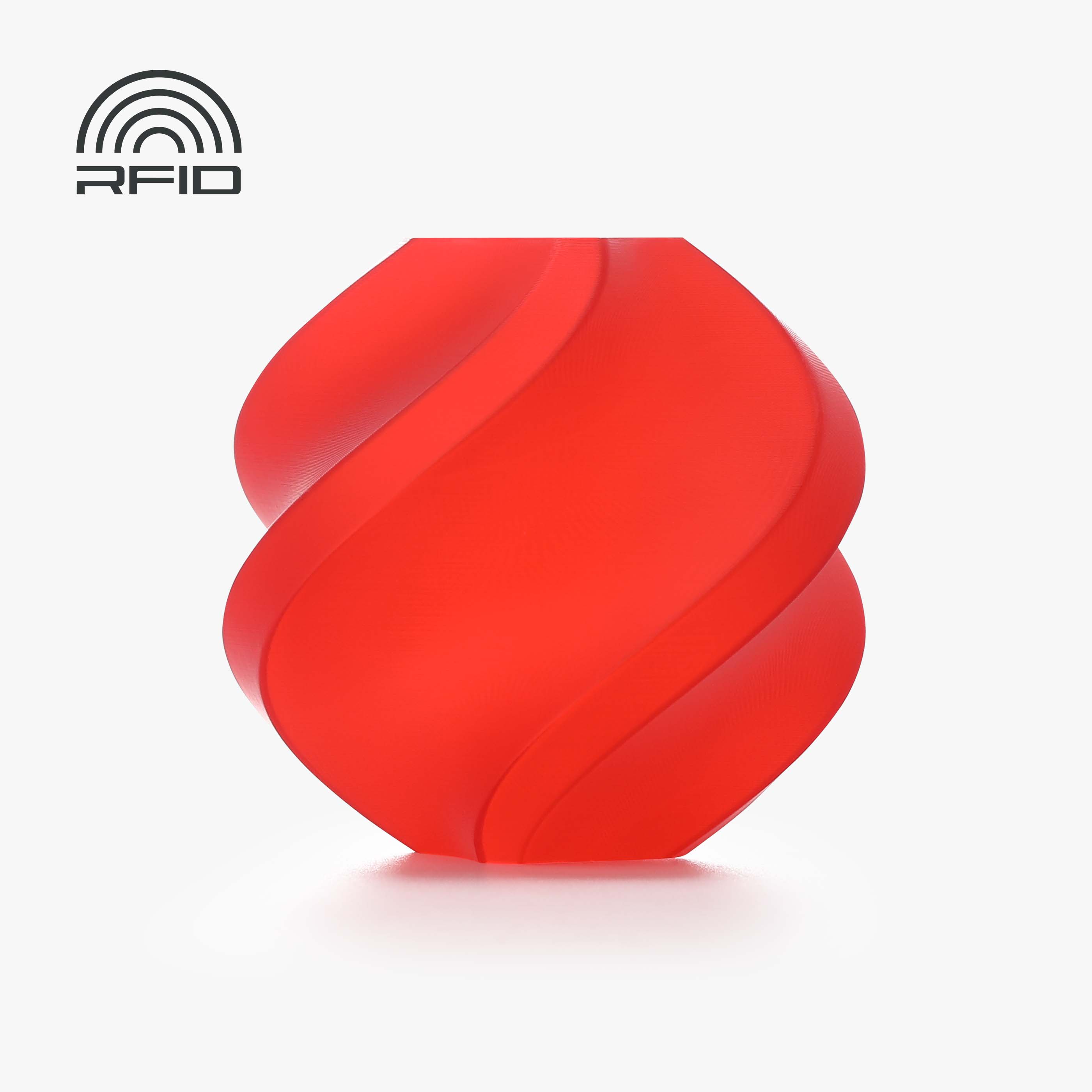 Bambu Lab - Red Transparent PLA 1.75mm - 1kg