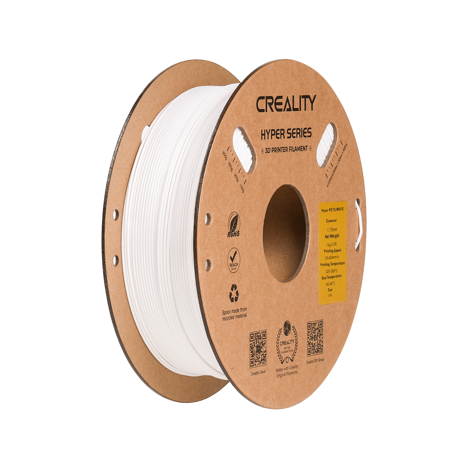 Creality - Hyper White PETG - 1kg