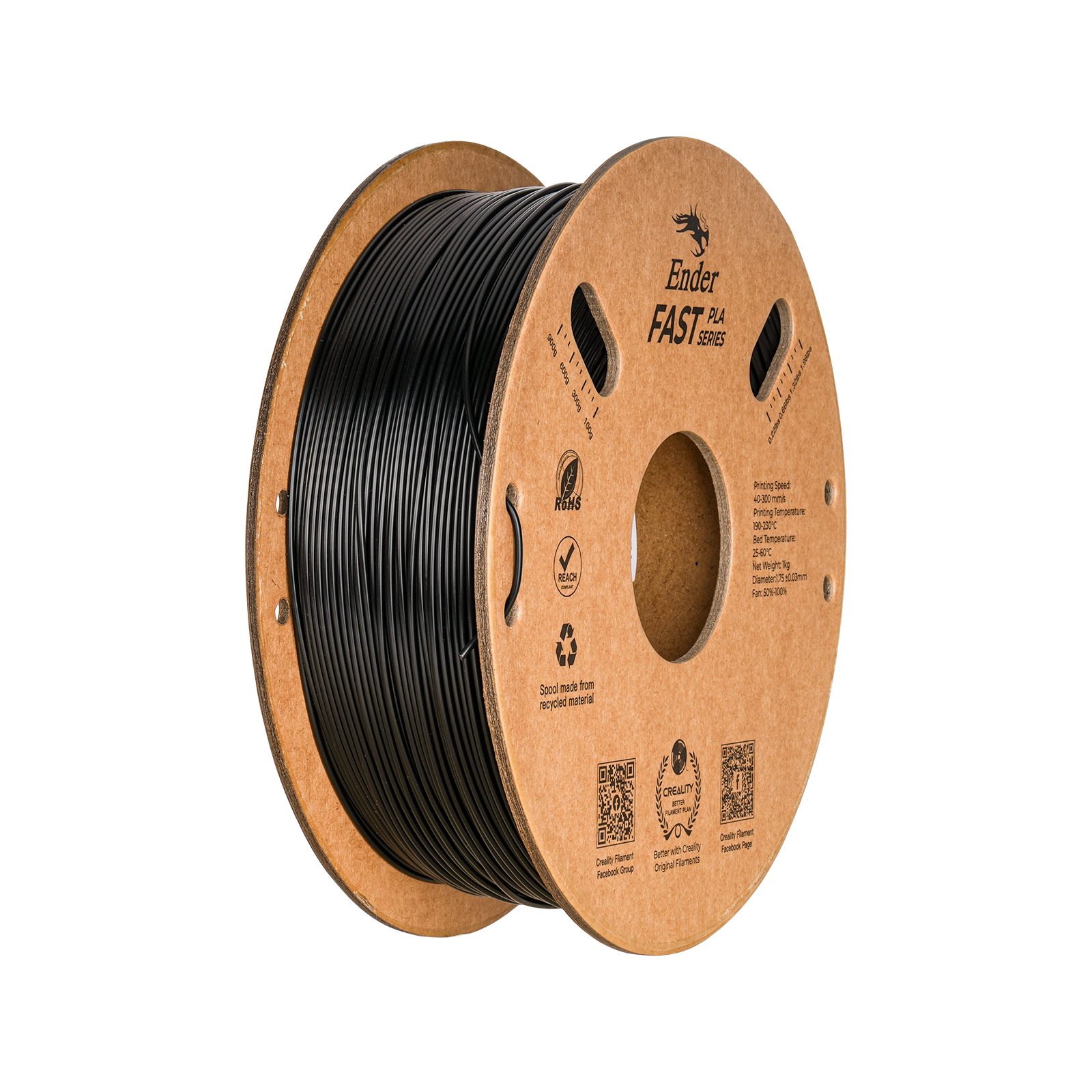 Creality - Black PLA - 1kg