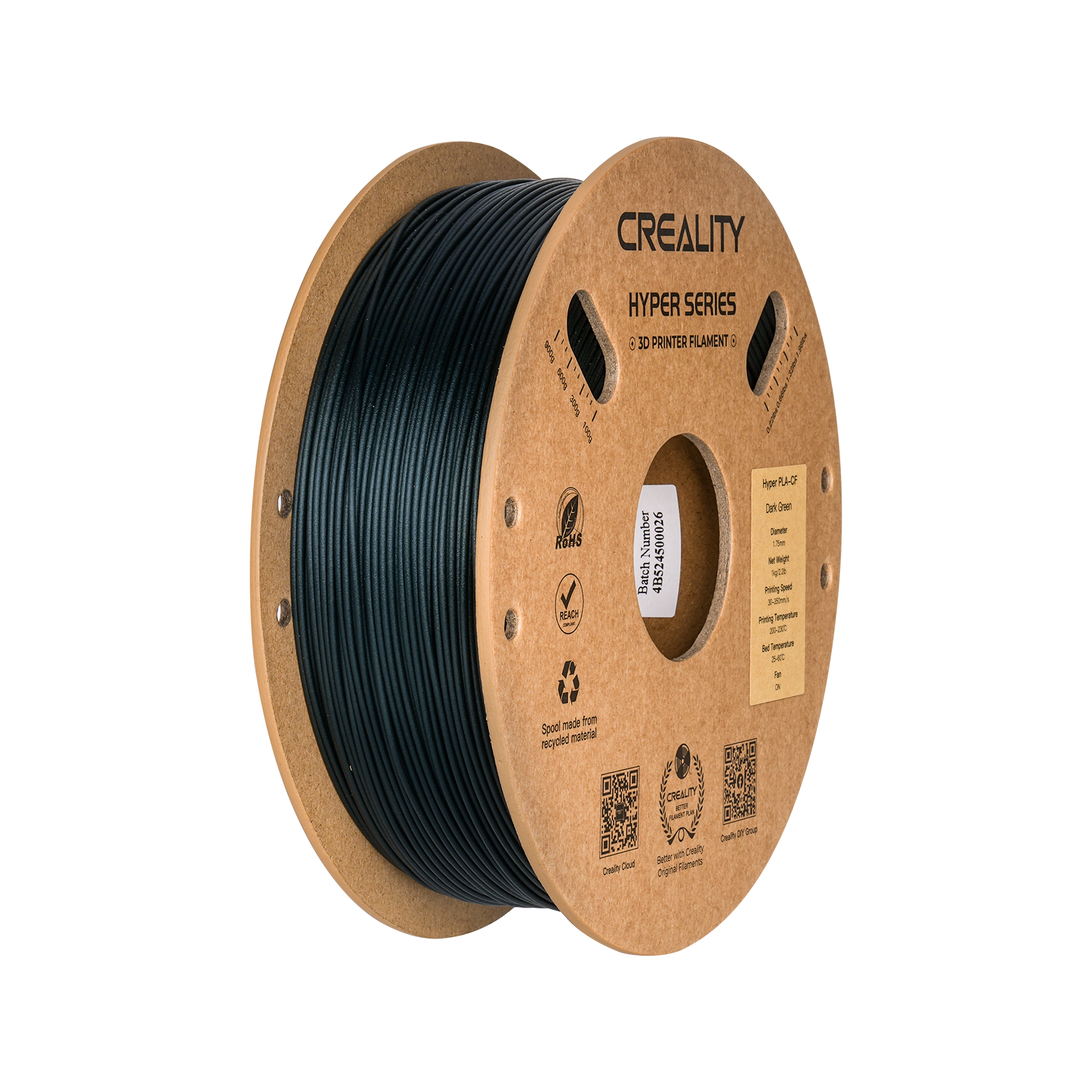 Creality - Hyper Dark Green PLA - 1kg