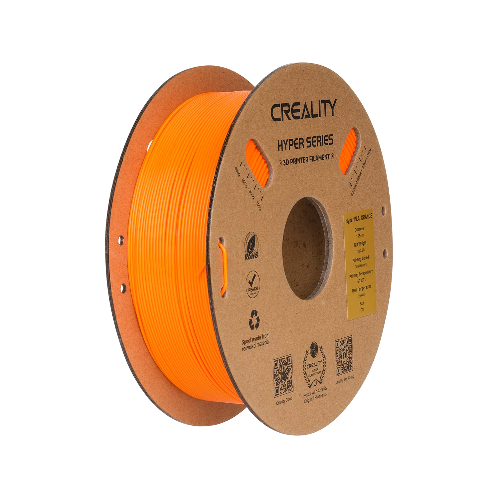 Creality - Hyper Orange PLA - 1kg