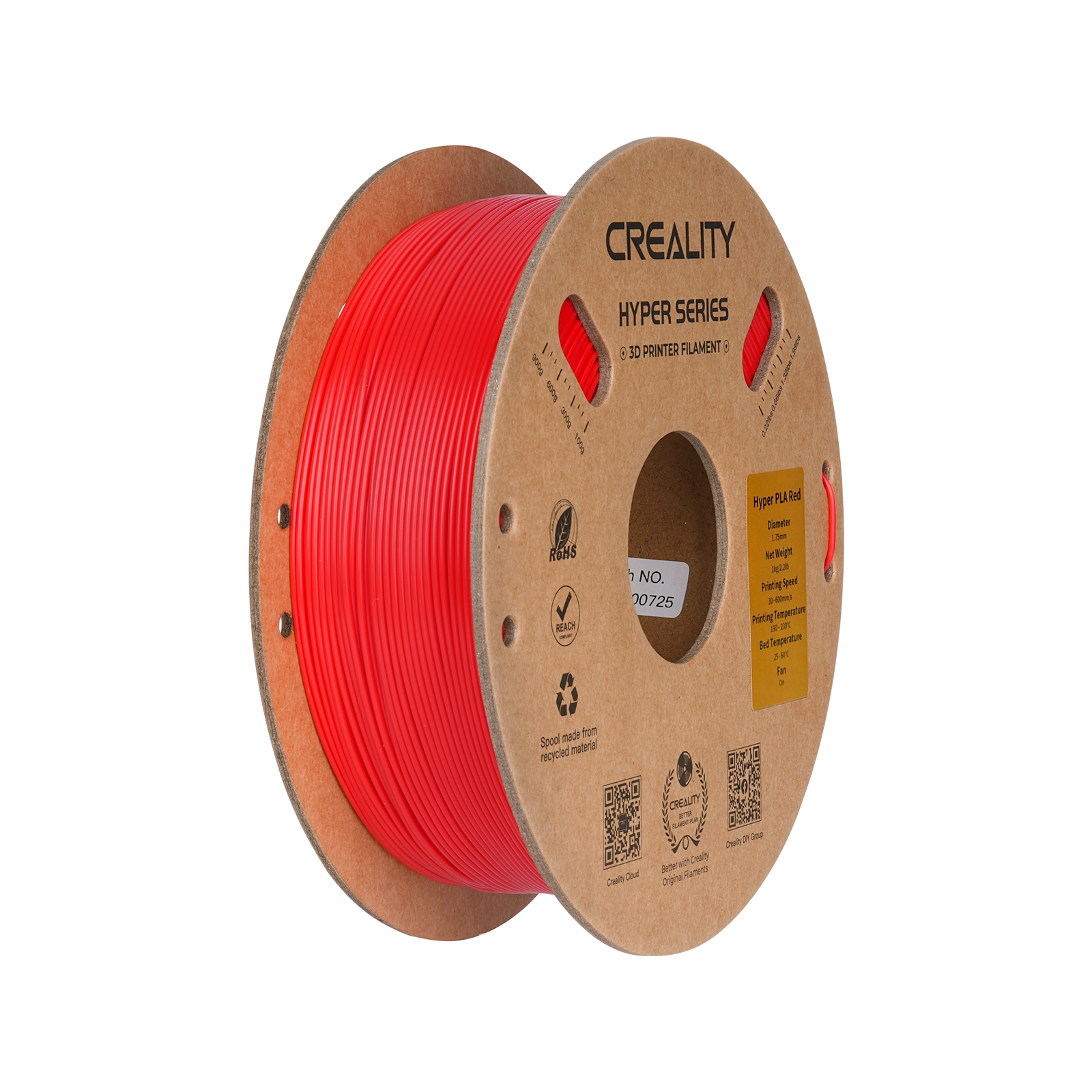 Creality - Hyper Red PLA 1.75mm - 1kg