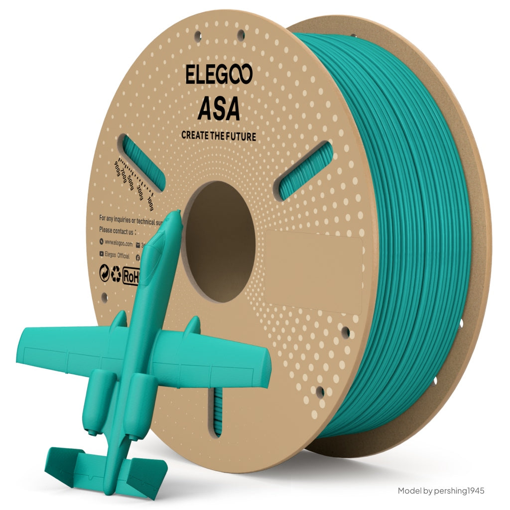 Elegoo - Green ASA 1.75mm - 1kg