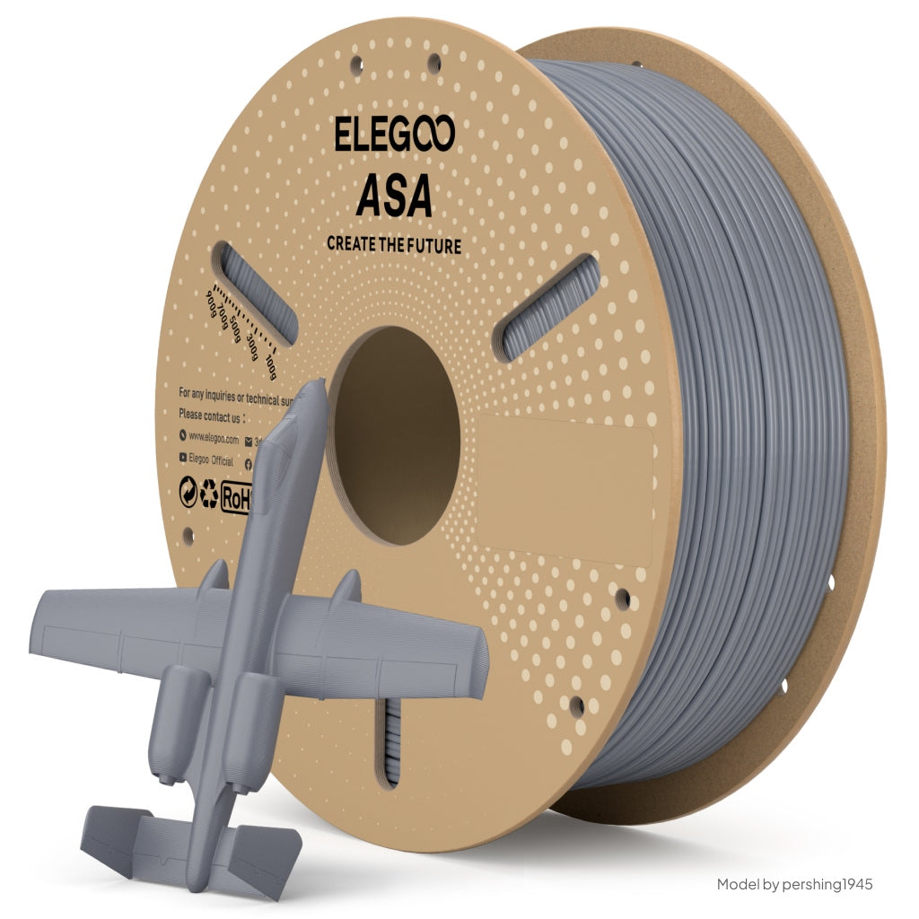 Elegoo - Grey ASA 1.75mm - 1kg