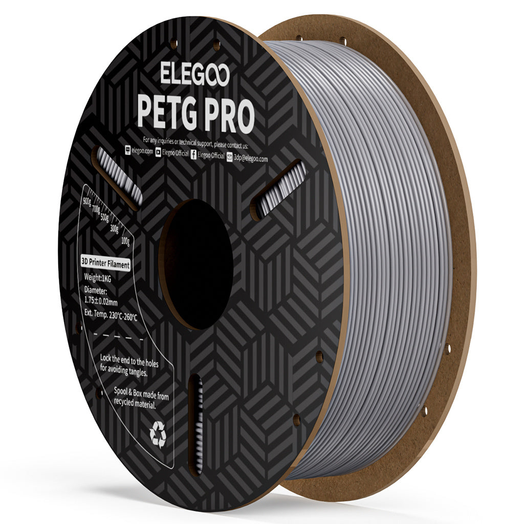 Elegoo - Pro Grey PETG+ 1.75mm - 1kg
