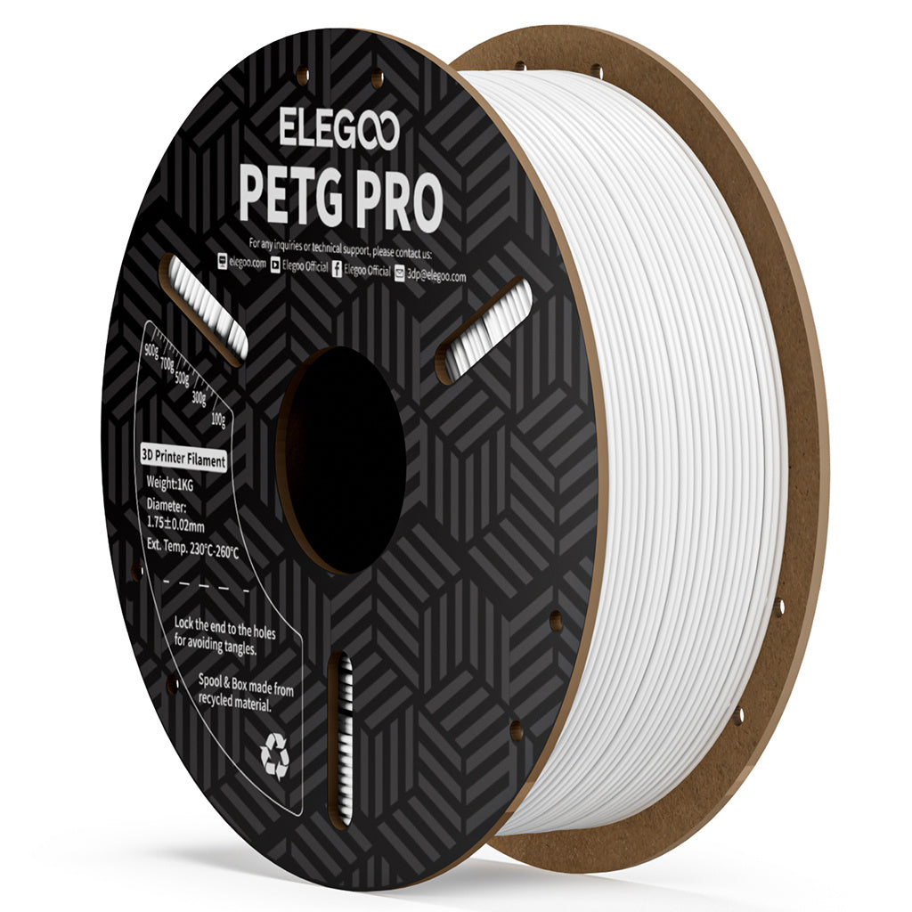 Elegoo - Pro White PETG+ - 1.26kg