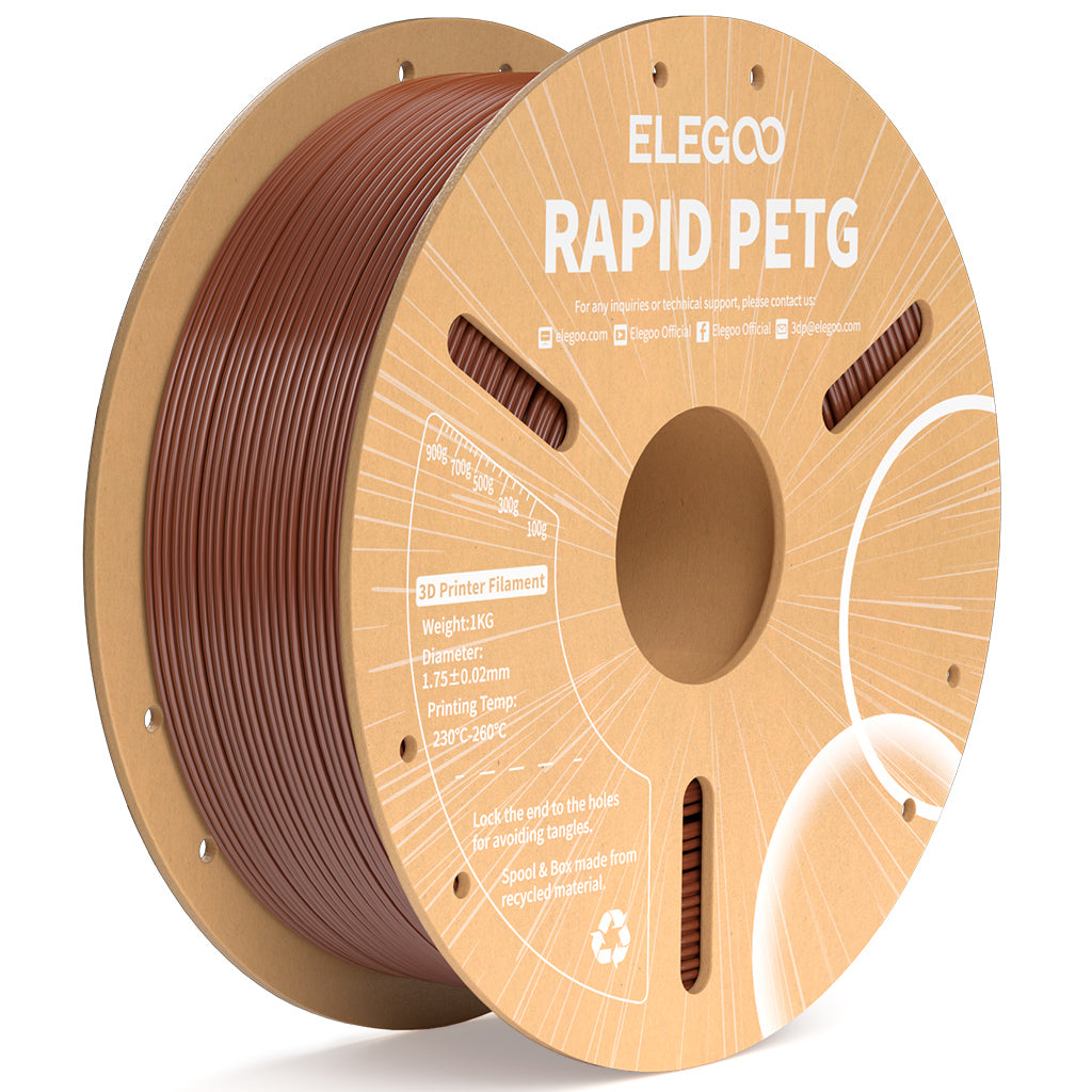 Elegoo - Rapid Brown PETG 1.75mm - 1kg