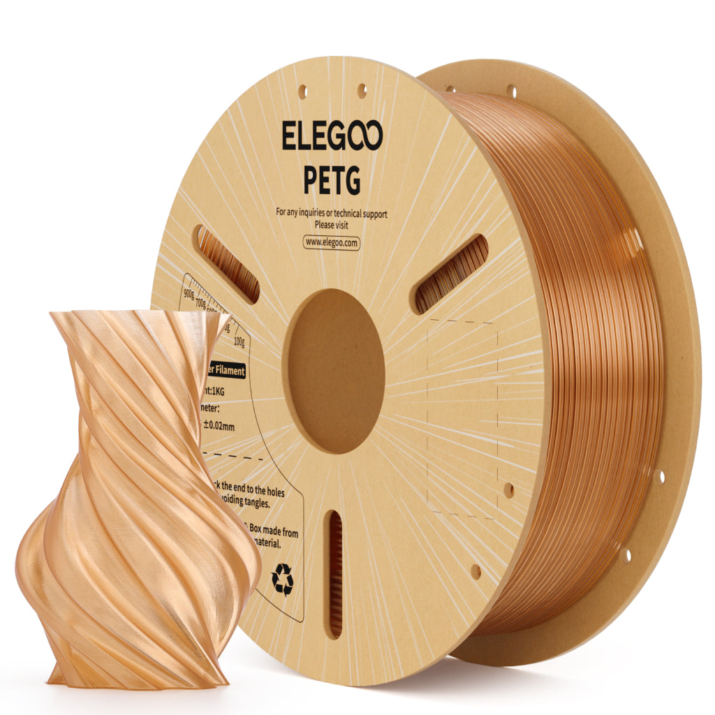 Elegoo - Translucent Amber Transparent PETG