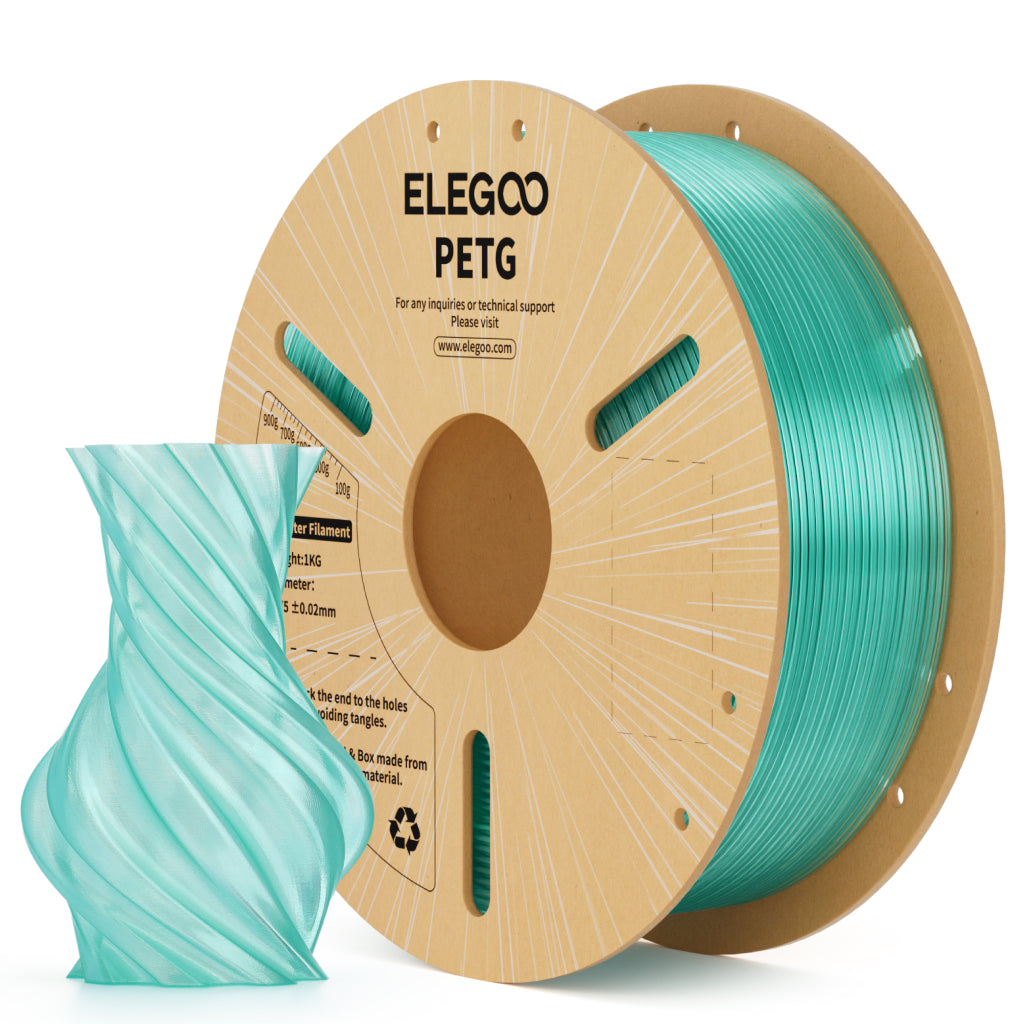 Elegoo - Translucent Green Transparent PETG