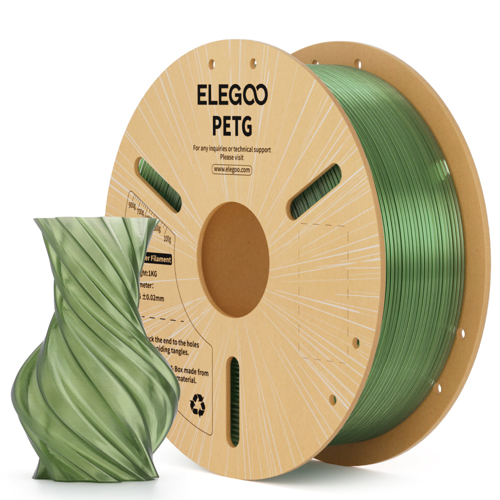 Elegoo - Translucent Olive Green Transparent PETG