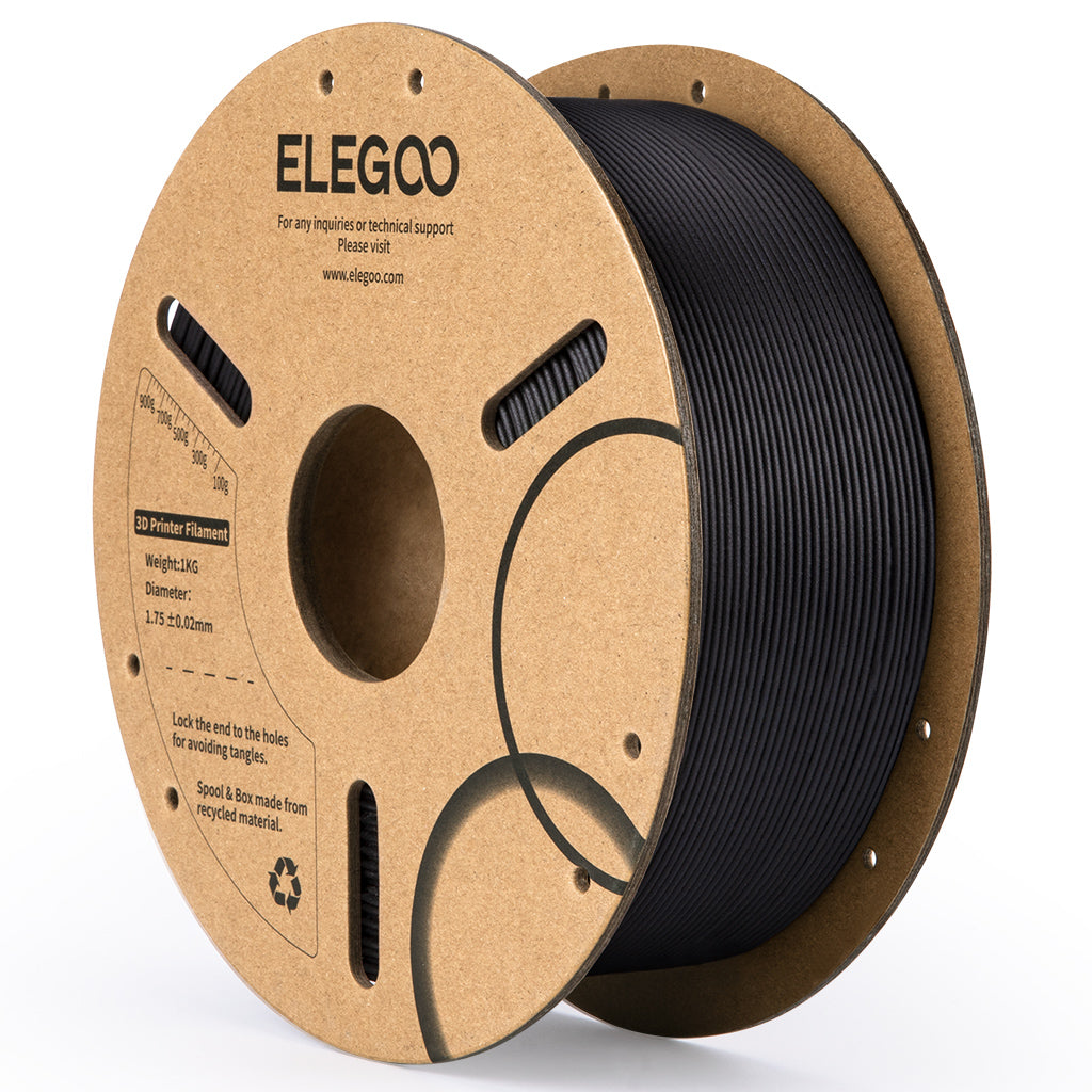 Elegoo - Black Carbon Fiber PLA 1.75mm - 1kg