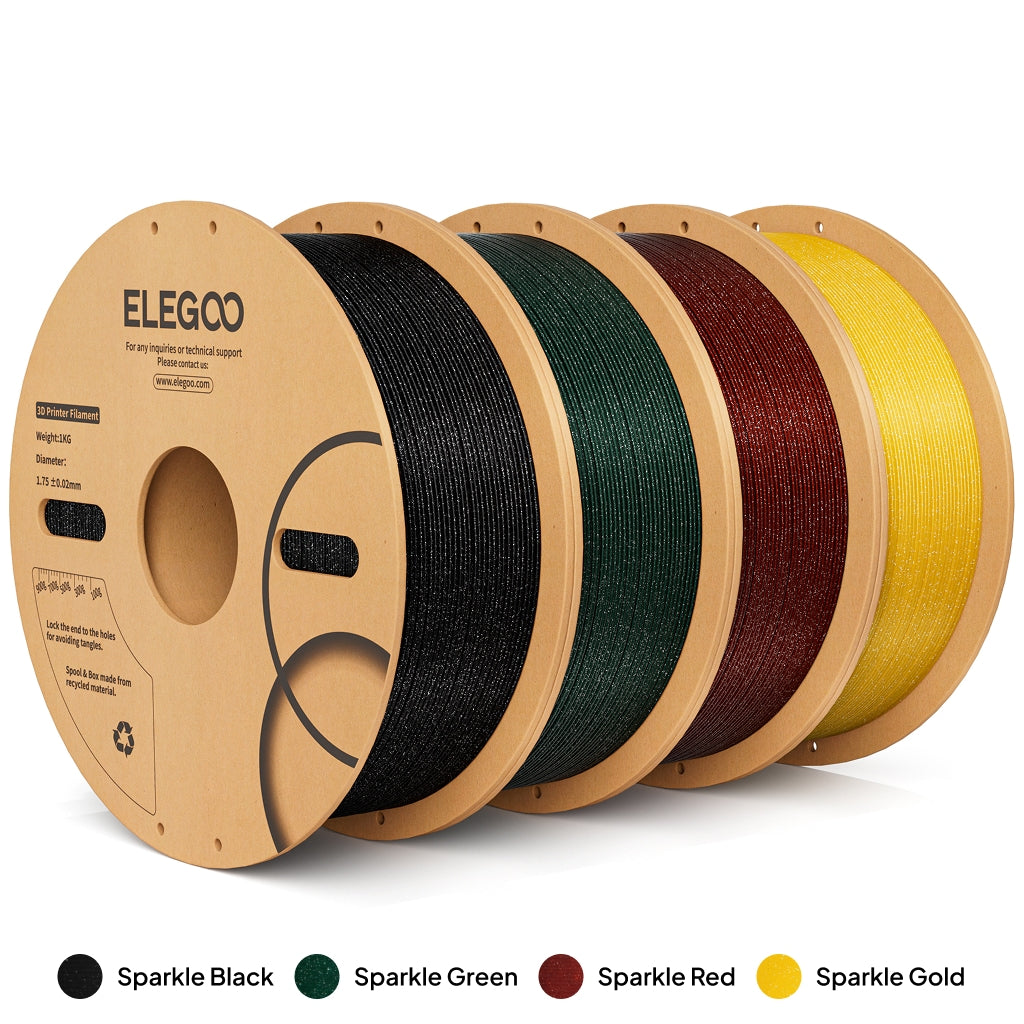 Elegoo - 4Kg-Option1 Glitter PLA - 4kg
