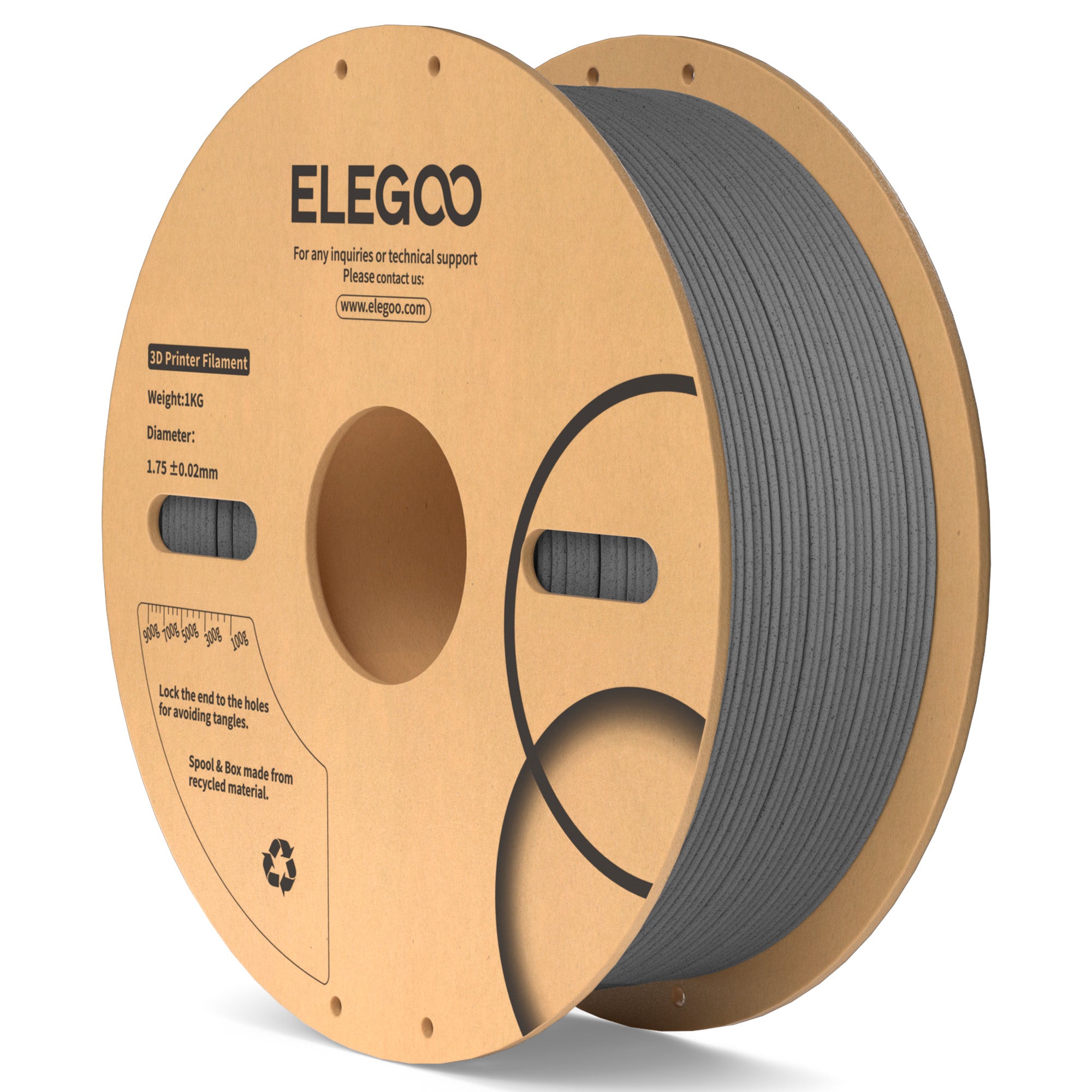 Elegoo - Cement Grey Marble PLA