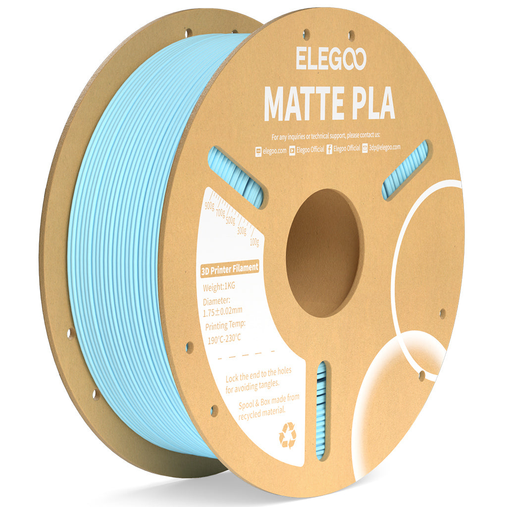 Elegoo - Ice Blue Matte PLA - 1.26kg