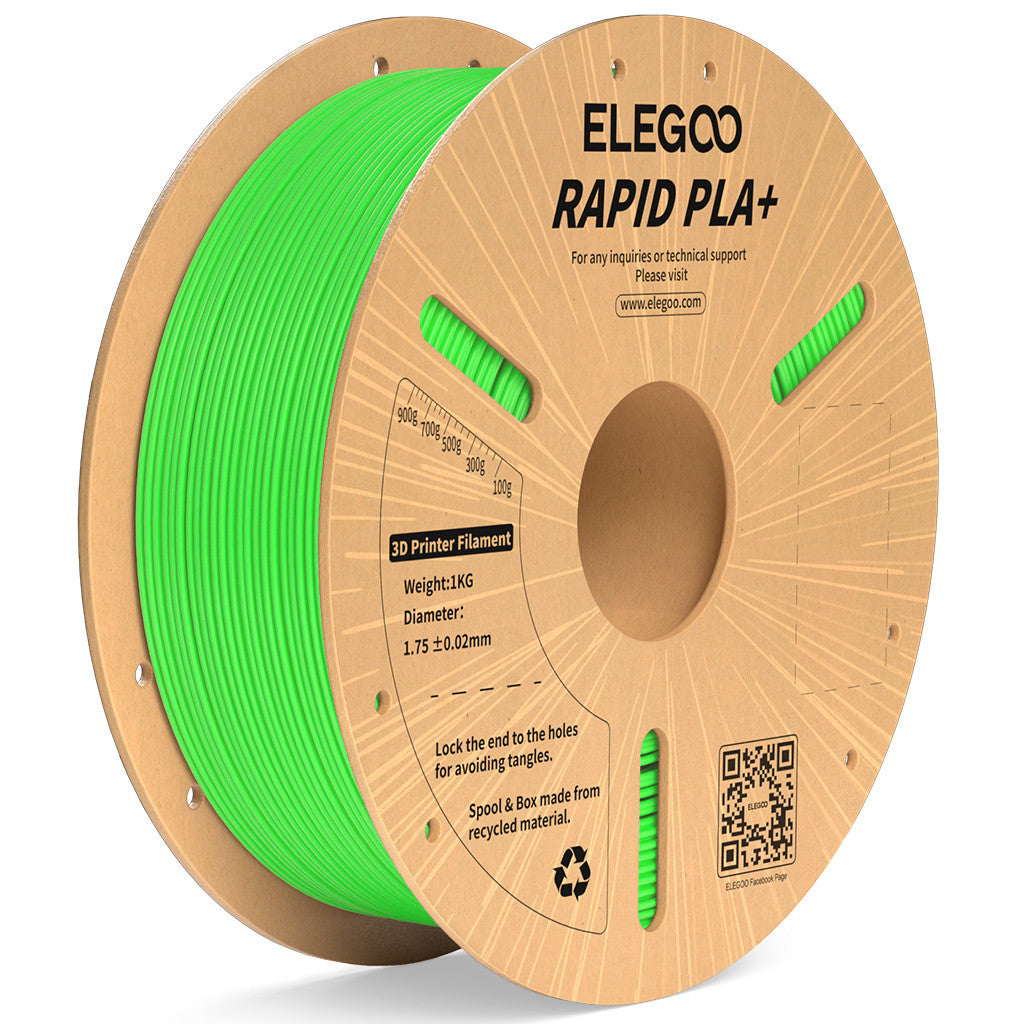 Elegoo - Rapid Plus Green PLA+ - 1.26kg