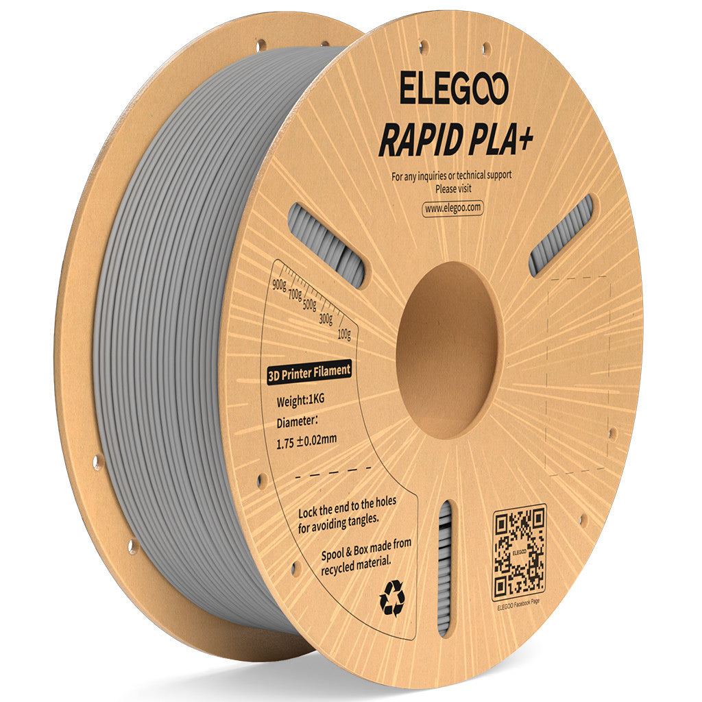 Elegoo - Rapid Plus Grey PLA+ - 1.26kg