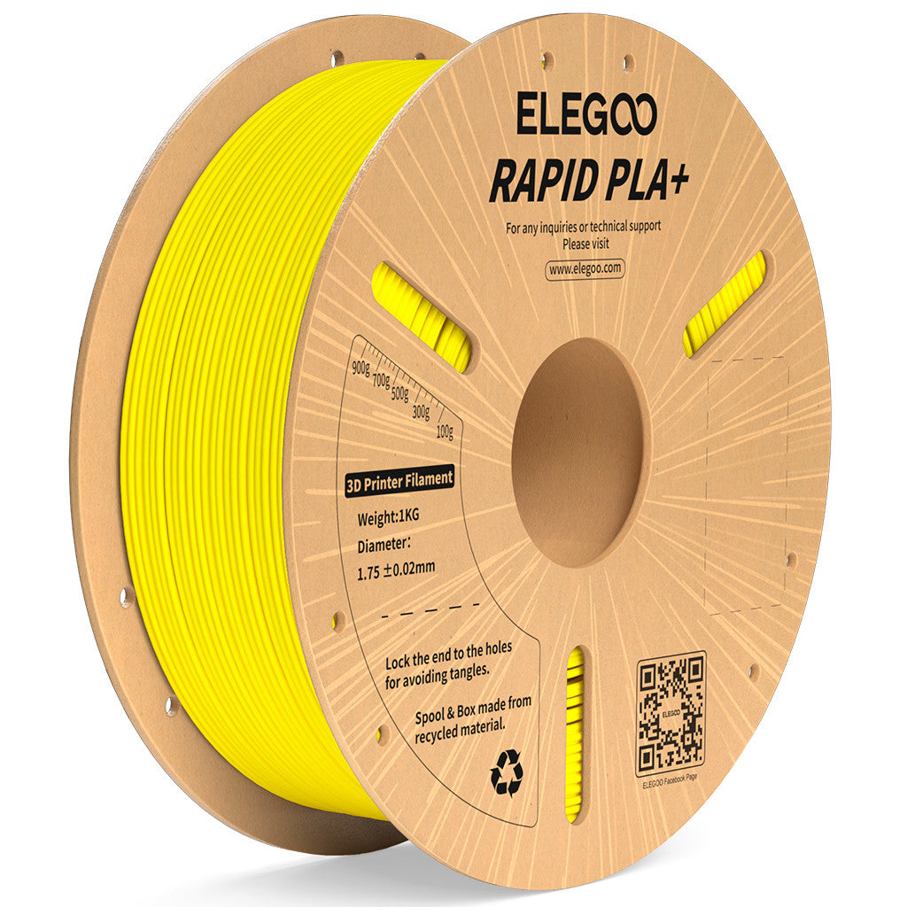 Elegoo - Rapid Plus Yellow PLA+ - 1.26kg